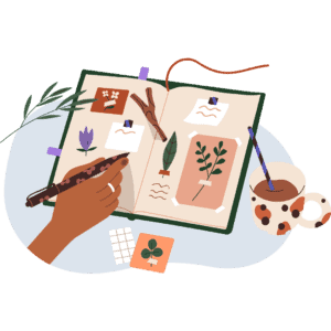 Journaling can help with self reflection 